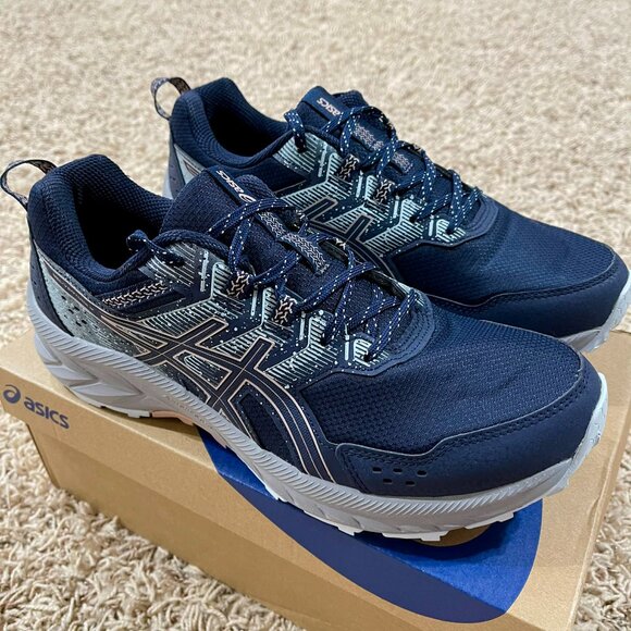 ASICS Women’s Gel-Venture 9 Trail Running Shoes Navy, Size 10 (New) - Picture 6 of 16
